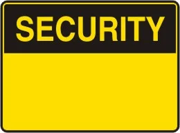 G 715 — SECURITY - BLANK